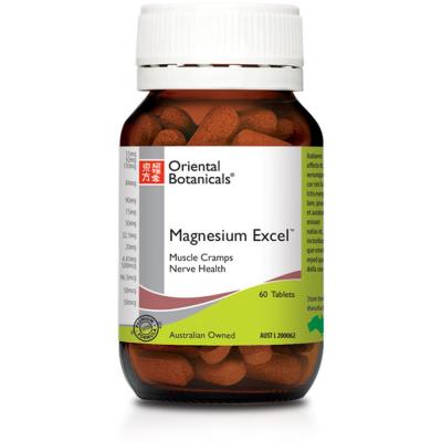 Oriental Botanicals Magnesium Excel 60t